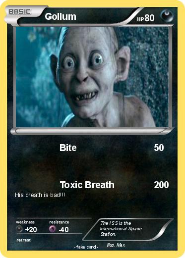 Pokemon Gollum