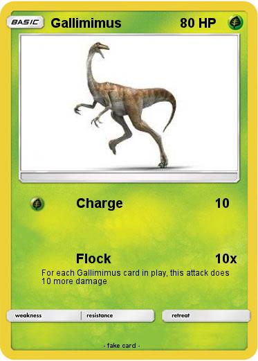 Pokemon Gallimimus