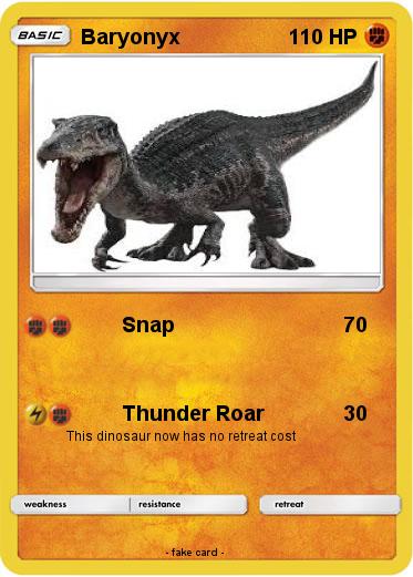 Pokemon Baryonyx