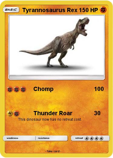 Pokemon Tyrannosaurus Rex