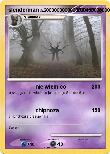 Pokemon slenderman