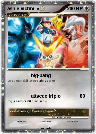 Pokemon ash e victini