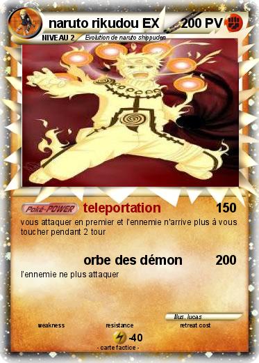 Pokemon naruto rikudou EX