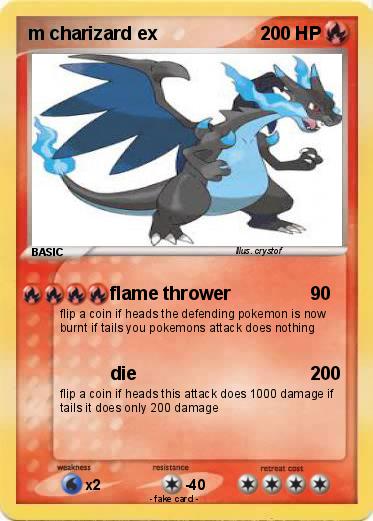 Pokemon m charizard ex