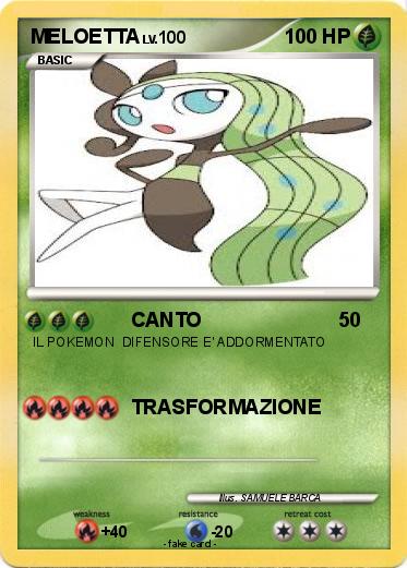 Pokemon MELOETTA
