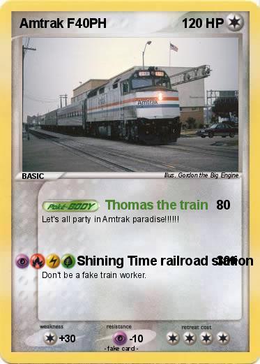 Pokemon Amtrak F40PH