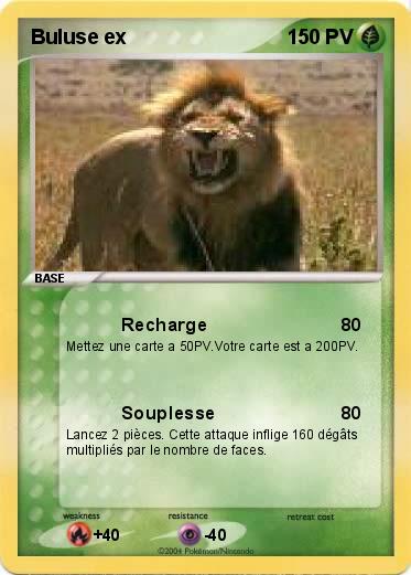 Pokemon Buluse ex