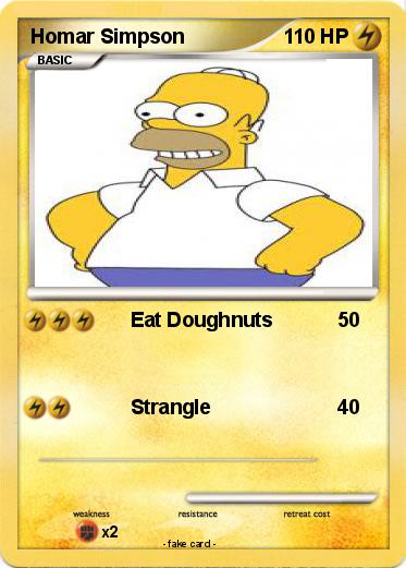 Pokemon Homar Simpson