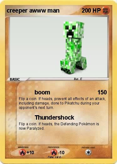 Pokemon creeper awww man
