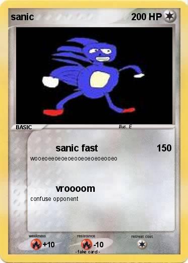 Pokemon sanic