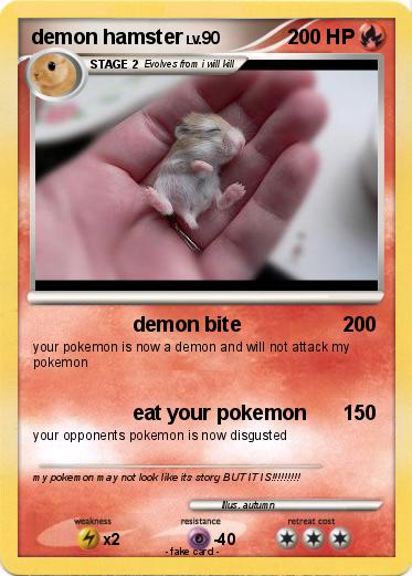 Pokemon demon hamster
