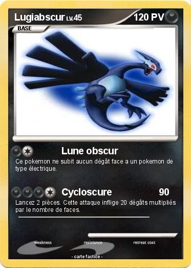 Pokemon Lugiabscur