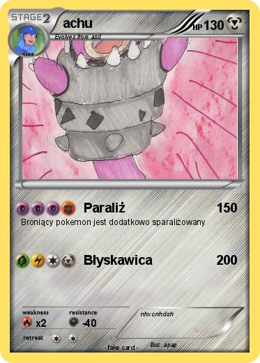 Pokemon achu