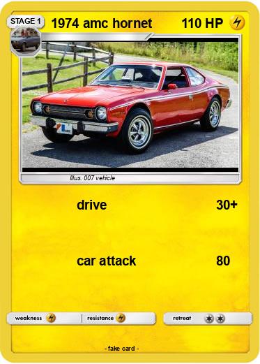 Pokemon 1974 amc hornet