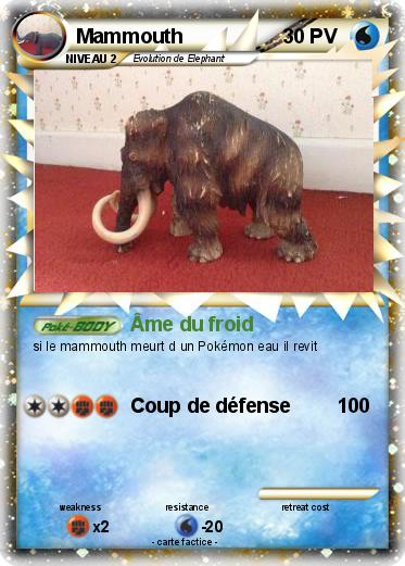 Pokemon Mammouth