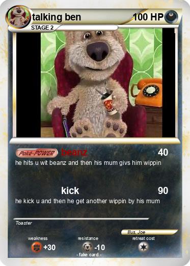 Pokemon talking ben