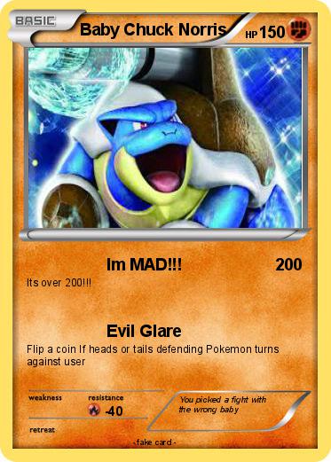 Pokemon Baby Chuck Norris