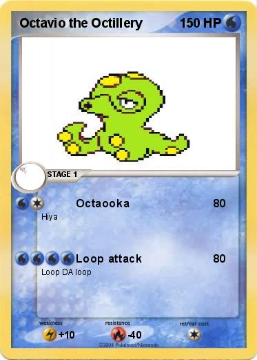 Pokemon Octavio the Octillery