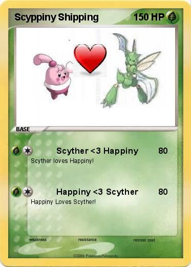 Pokemon Scyppiny Shipping