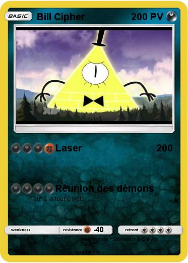 Pokemon Bill Cipher