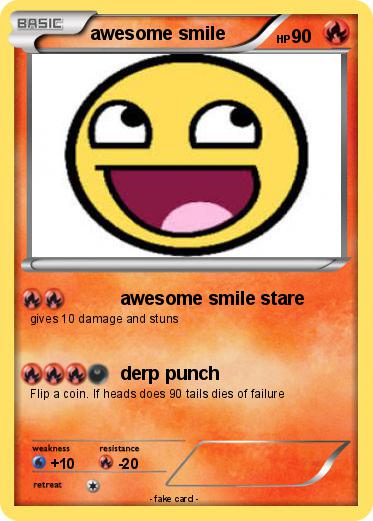 Pokemon awesome smile