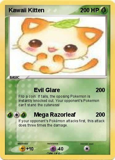 Pokemon Kawaii Kitten