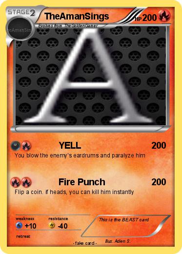 Pokemon TheAmanSings