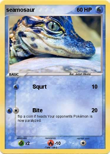 Pokemon seamosaur