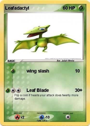 Pokemon Leafadactyl