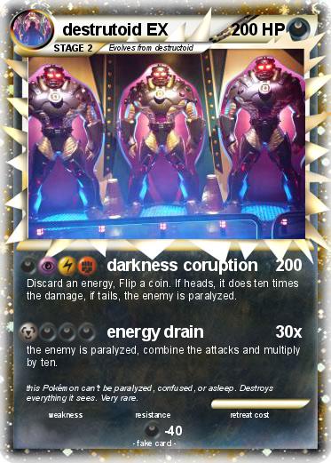 Pokemon destrutoid EX