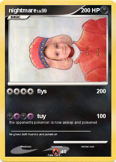 Pokemon nightmare