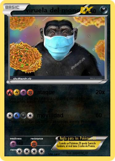 Pokemon viruela del mono