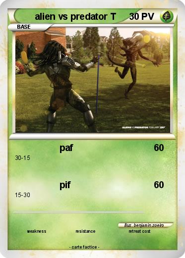 Pokemon alien vs predator T