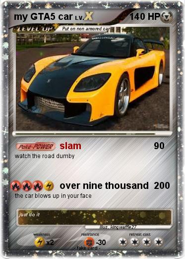 Pokemon my GTA5 car