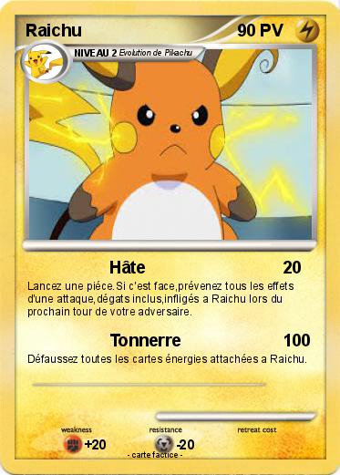 Pokemon Raichu