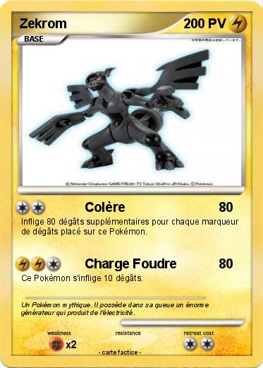 Pokemon Zekrom