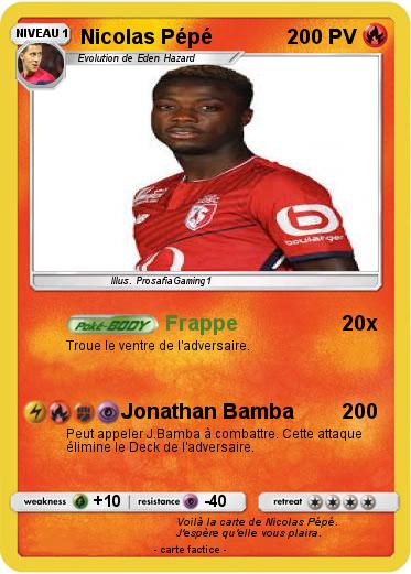Pokemon Nicolas Pépé