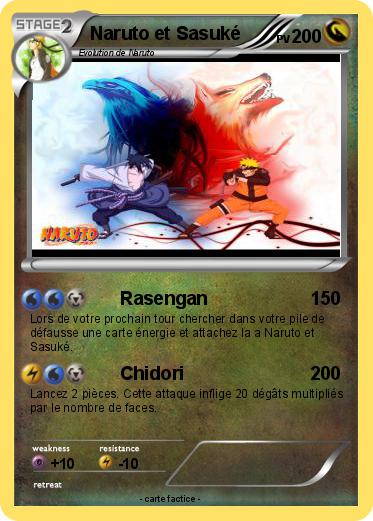 Pokemon Naruto et Sasuké
