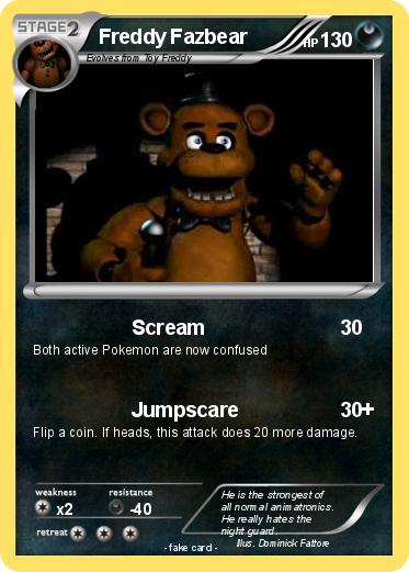 Pokemon Freddy Fazbear