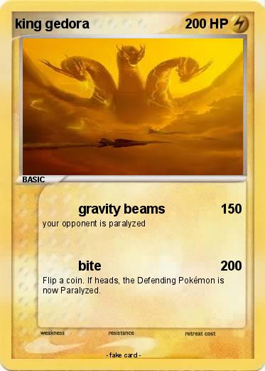 Pokemon king gedora