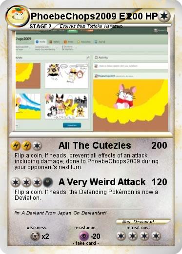 Pokemon PhoebeChops2009 EX
