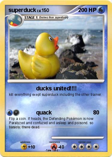 Pokemon superduck