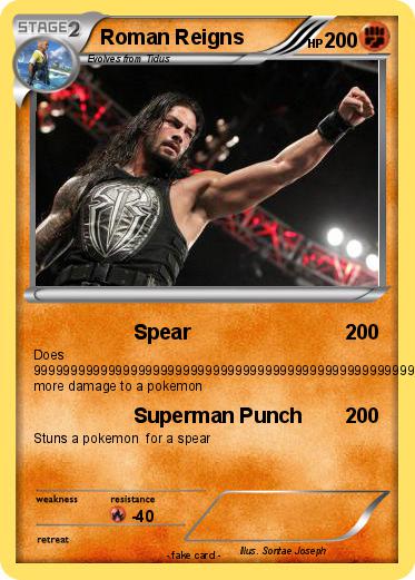Pokemon Roman Reigns