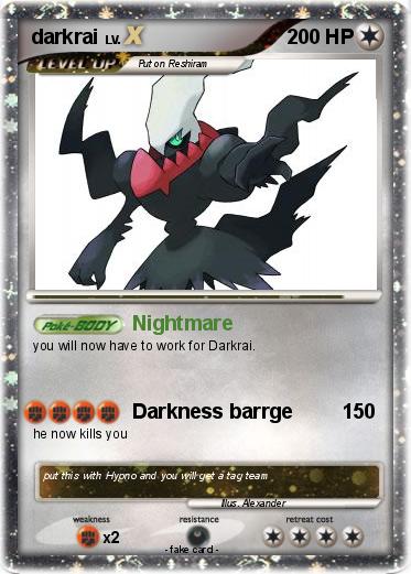 Pokemon darkrai