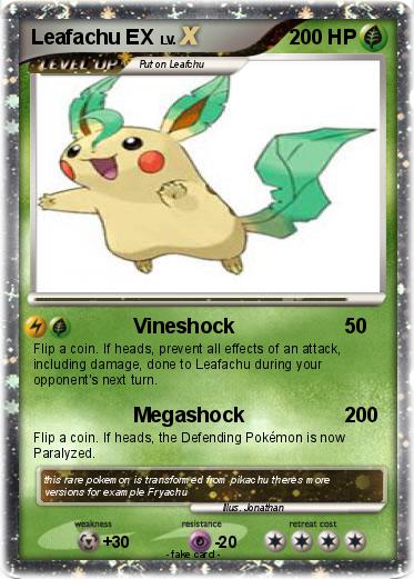 Pokemon Leafachu EX