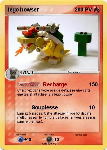 Pokemon lego bowser