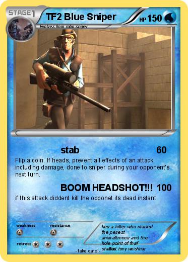 Pokemon TF2 Blue Sniper