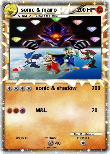 Pokemon sonic & mairo