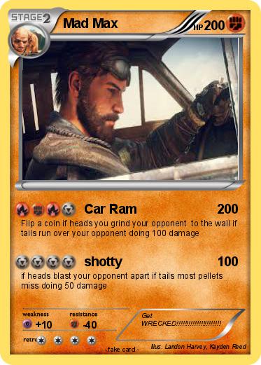 Pokemon Mad Max