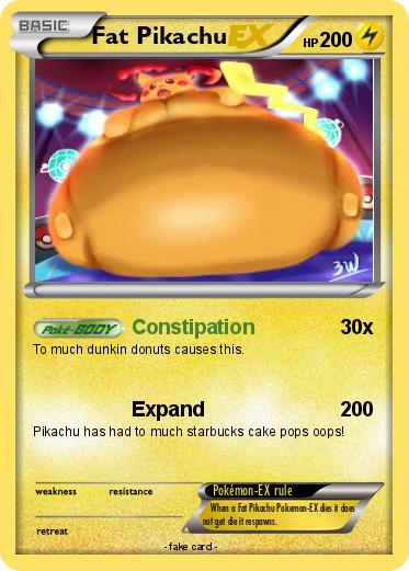 Pokemon Fat Pikachu